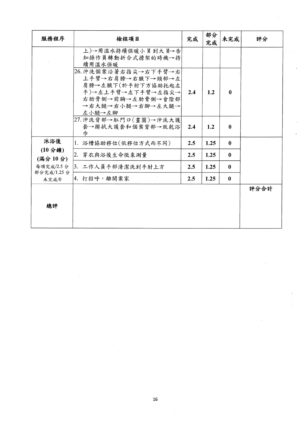 1140001檢送本部「長期照顧到宅沐浴車服務之標準化課程及辦訓單位規定事項」，請查照。_page-0018